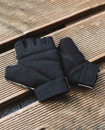 Yellow safari gloves