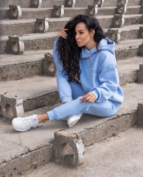 Warm Sweatshirt blue - 1