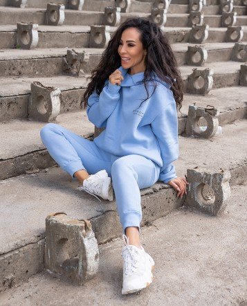 Warm Pants blue