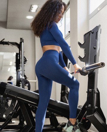 Next Edition Blue Rips tights