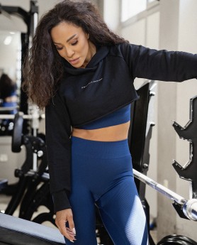 Crop Суитчър black - 1