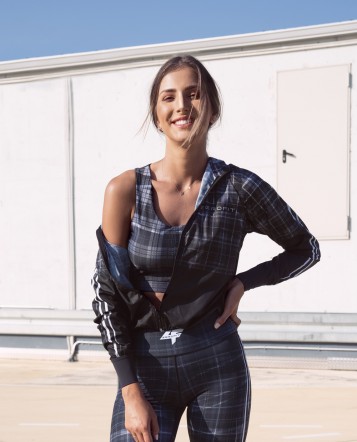 Tartan black бюстие 