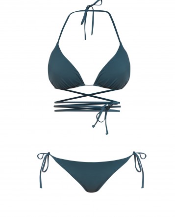 Bikini Set Petrol