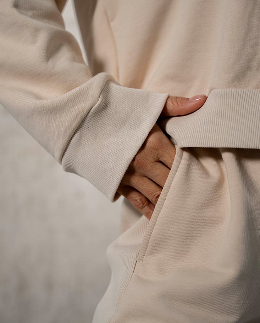 Premium Cotton Pants latte