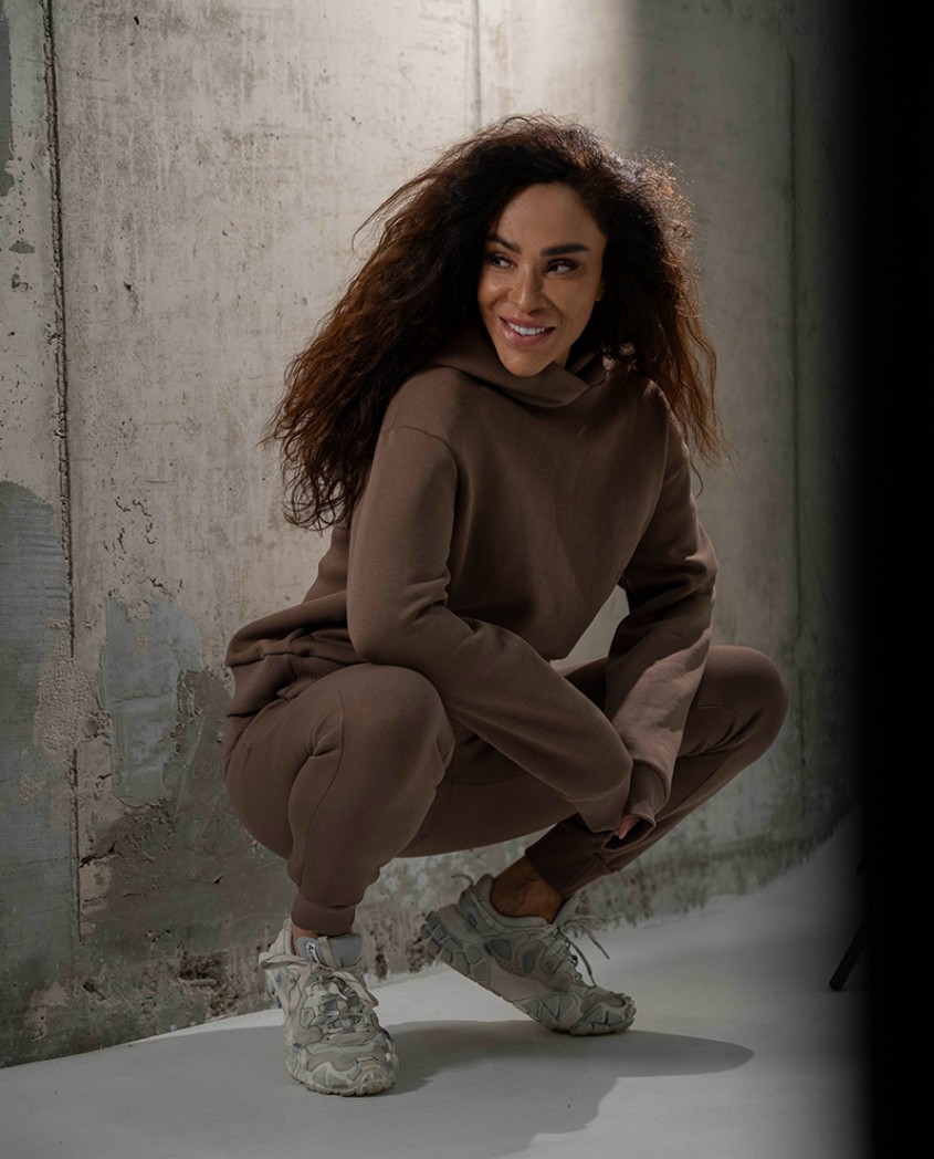 Warm Sweatshirt mocha