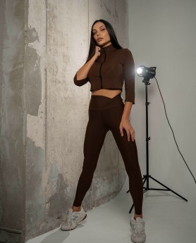 Level 5 Brown tights - 1