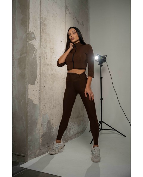 Level 5 Brown tights