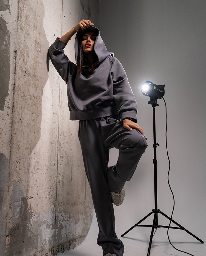 Premium Cotton Sweatshirt graphite