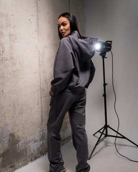 Premium Cotton Sweatshirt graphite - 2