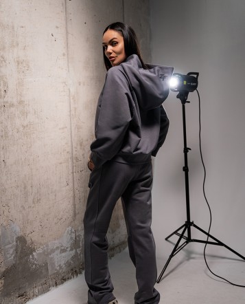 Premium Cotton Pants graphite