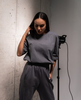 Sportswear T-shirt graphite - 2