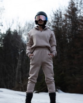 Warm Sweatshirt nude - 3