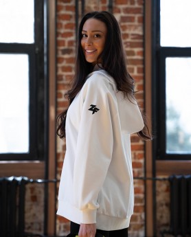 Sportswear Cotton Суитчър white - 1
