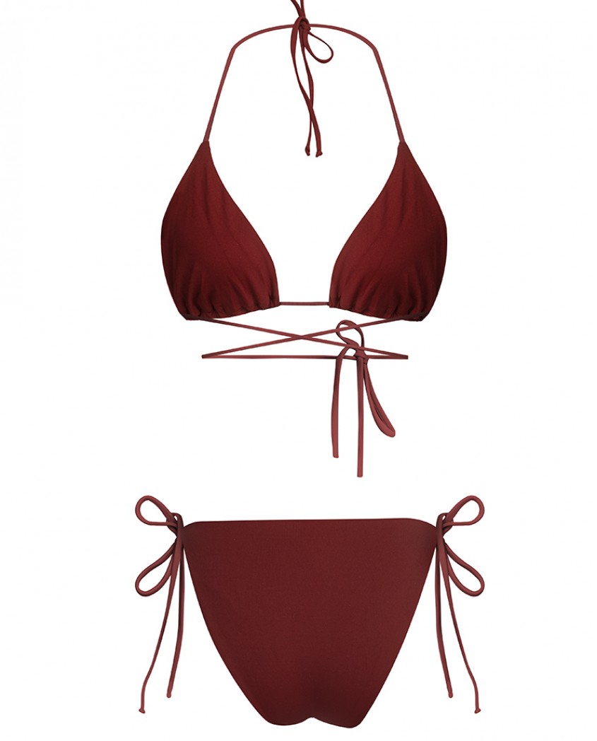 Половинки бански Maroon