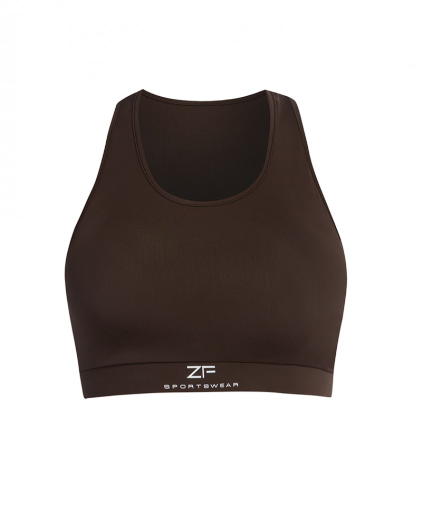 ZF mocha padded bra