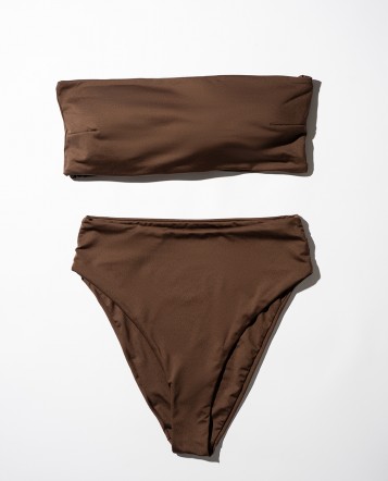 Bikini Tago brown high waist