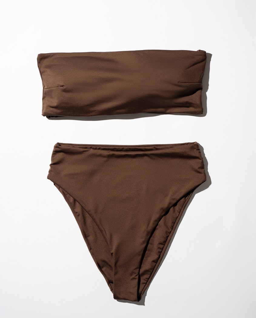 Bikini Tago brown high waist