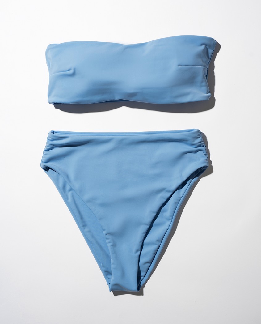 Bikini Tago blue high waist