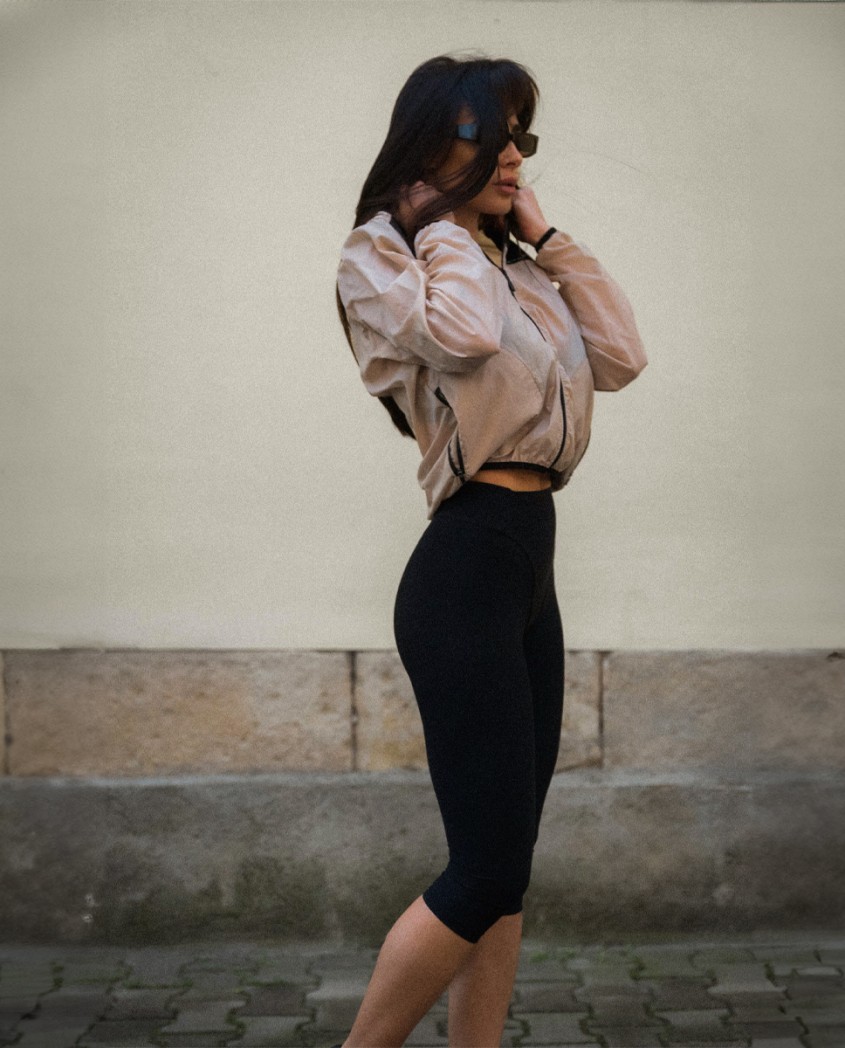 Level 6 Black capri tights
