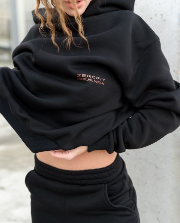 Warm Sweatshirt black