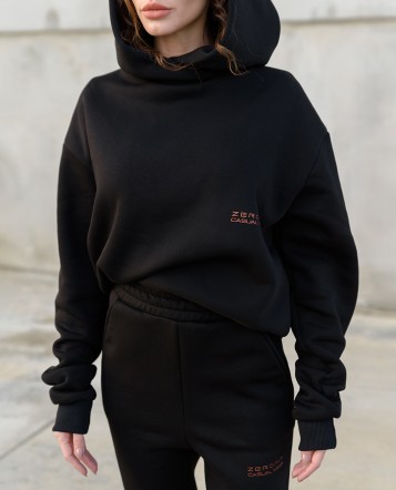 Warm Sweatshirt black