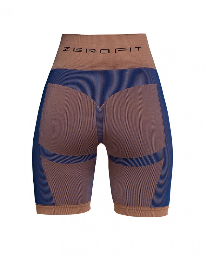 Seamless X blue Crop клин