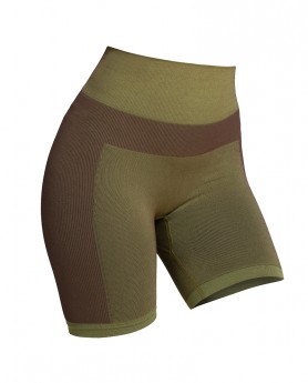 Seamless X green Crop tights - 3