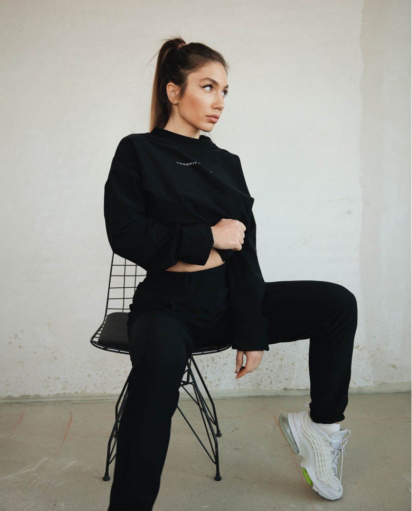 Infinity blouse-sweatshirt matt