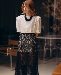 Тениска X Hristina Bozeva white